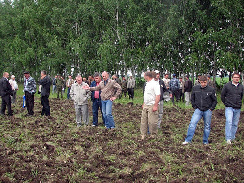 Демопоказ в Романово